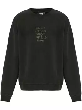 Dsquared2 толстовка с логотипом DSQUARED2, серый