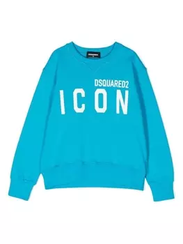 Dsquared2 толстовка с логотипом Icon, синий