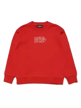 Dsquared2 толстовка с логотипом, красный