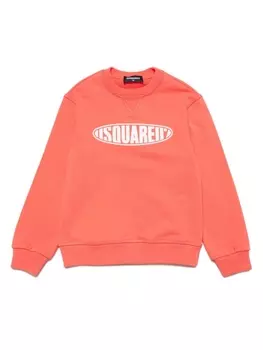 Dsquared2 толстовка с логотипом, оранжевый