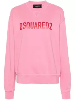 Dsquared2 толстовка с логотипом, розовый