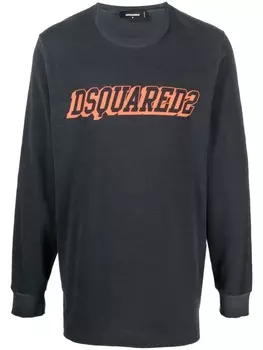 Dsquared2 толстовка с логотипом, серый