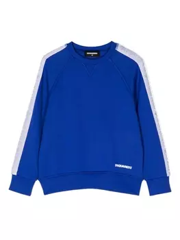 Dsquared2 толстовка с логотипом, синий