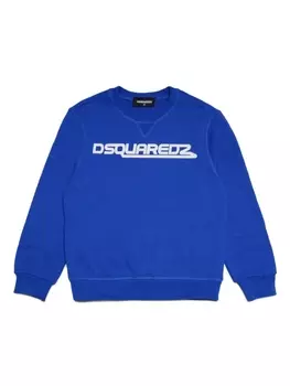 Dsquared2 толстовка с логотипом, синий