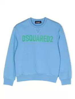 Dsquared2 толстовка с логотипом, синий
