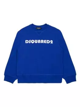 Dsquared2 толстовка с логотипом, синий