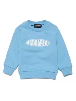 Dsquared2 толстовка с логотипом, синий