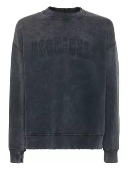 DSQUARED2 толстовка с логотипом, синий