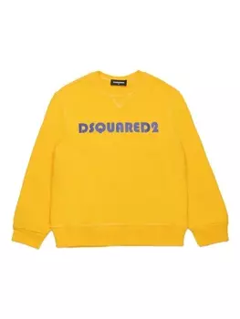 Dsquared2 толстовка с логотипом, желтый