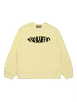 Dsquared2 толстовка с логотипом, желтый