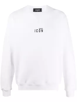 Dsquared2 толстовка с принтом Icon, белый