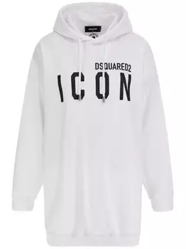 DSQUARED2 Толстовка с принтом Icon, белый