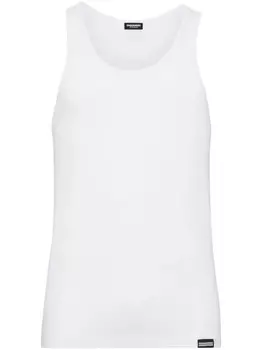 DSQUARED2 топ без рукавов, белый