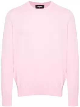 Dsquared2 трикотажный джемпер, розовый