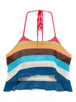DSQUARED2 трикотажный топ, синий