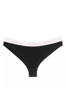 Dsquared2 трусы-брифы Technicolor с логотипом, черный