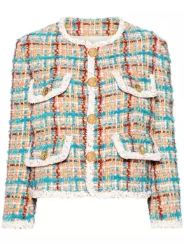 Dsquared2 твидовый жакет Upper East Side, белый