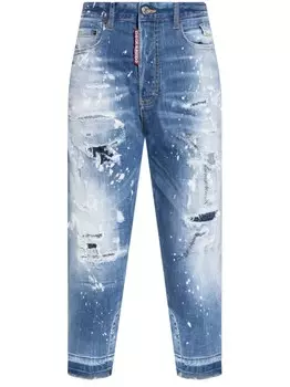 Dsquared2 укороченные джинсы DSQUARED2 Baby Carpenter, синий