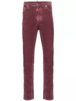 Dsquared2 узкие брюки Cool Guy, красный