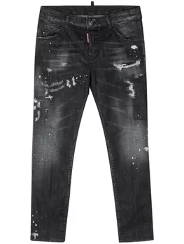 Dsquared2 узкие джинсы Cool Girl, черный