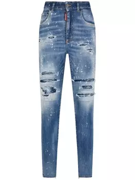 Dsquared2 узкие джинсы Cool Guy, синий
