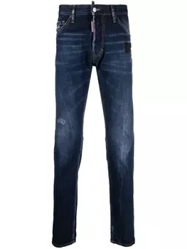 Dsquared2 узкие джинсы, синий