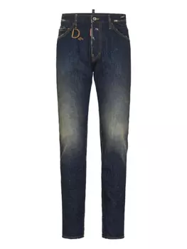 DSQUARED2 узкие джинсы, синий