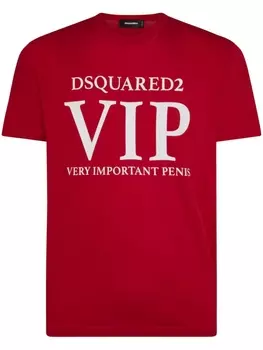 Dsquared2 VIP Cool Fit cotton T-shirt, красный