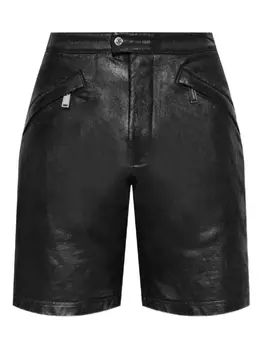 DSQUARED2 Вощеные шорты, черный