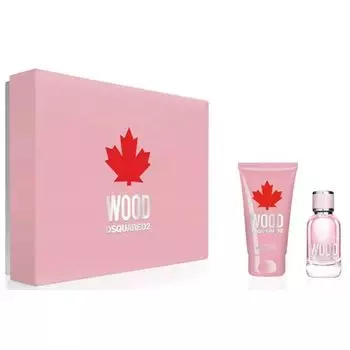 Dsquared2 Wood Pour Femme женский набор: туалетная вода, 100 мл + лосьон для тела, 150 мл