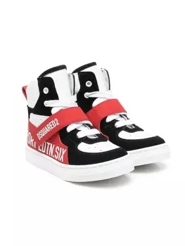 Dsquared2 высокие кеды в стиле колор-блок, белый