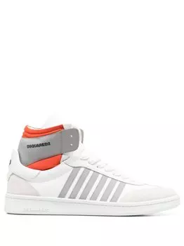 Dsquared2 высокие кроссовки Canadian, белый