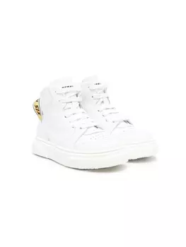 Dsquared2 высокие кроссовки с логотипом, белый