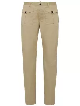 DSQUARED2 зауженные брюки, нейтральный цвет