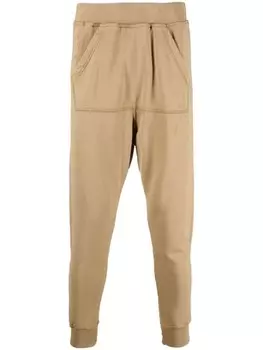 Dsquared2 зауженные спортивные брюки, нейтральный цвет