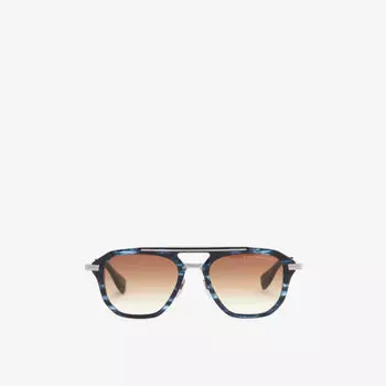 DTS416 Солнцезащитные очки Terracraft в оправе-авиаторе из титана и ацетата Dita, синий