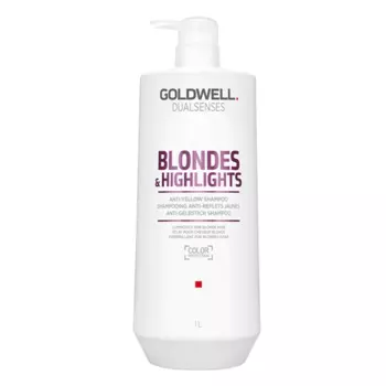 Dualsenses Blondes & Highlights Шампунь против желтизны - 1000 мл Goldwell