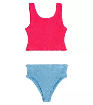 Дуэт лира бикини Hunza G, синий