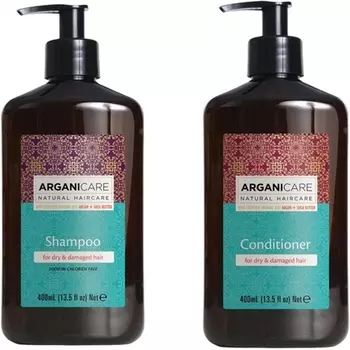 Дуэт шампуня и кондиционера с питательным маслом арганы Arganicare