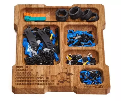 Дуб оставил органайзер Blacked Brick для расстановки кубиков LEGO / Blacked Brick Inna marka