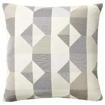 Дубль Чехол на подушку, серый/бежевый, 50х50 см, SVARTH IKEA