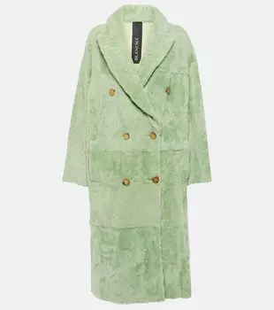 Дубленка Blancha, зеленый