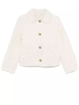 Дубленка из искусственной овчины LIU JO, белый