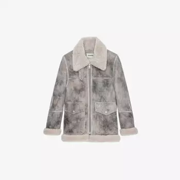 Дубленка Kain Zadig&Voltaire, антрацит