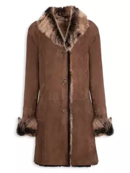 Дубленка WOLFIE FURS Made for Generation Toscana, camel
