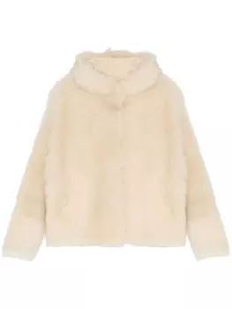 Дубленка Yves Salomon, белый