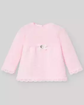 Дублет для девочки с трикотажной работой Линда PAZ Rodrguez, цвет Rosa