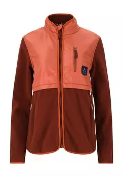 Дубовая флисовая куртка с дышащими свойствами WHISTLER, цвет Madder Brown