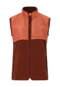 Дубовый флисовый жилет из дышащего, мягкого и согревающего материала WHISTLER, цвет 4174 Madder Brown