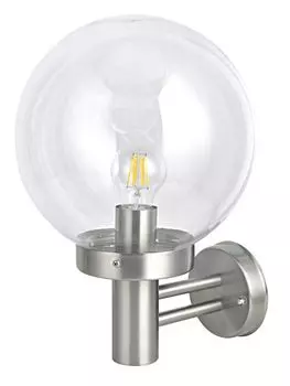 Дубровк уличный настенный светильник Dapo Leuchten, серебро